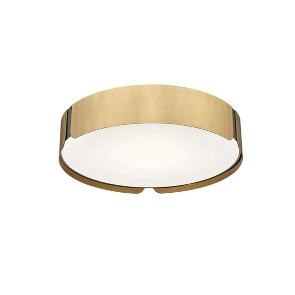 Flush-mount ceiling light, by Moderno, for hallway, bedroom, or entryway