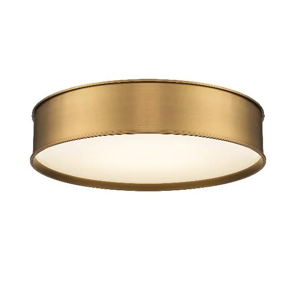 Flush-mount ceiling light, by Moderno, for hallway, bedroom, or entryway