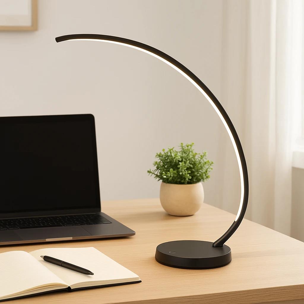 LED black light fixture, by Dainolite, angled view