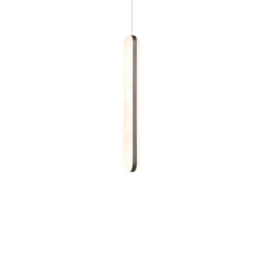 Aged brass finish pendant light, by Modern Forms, for kitchen island or dining