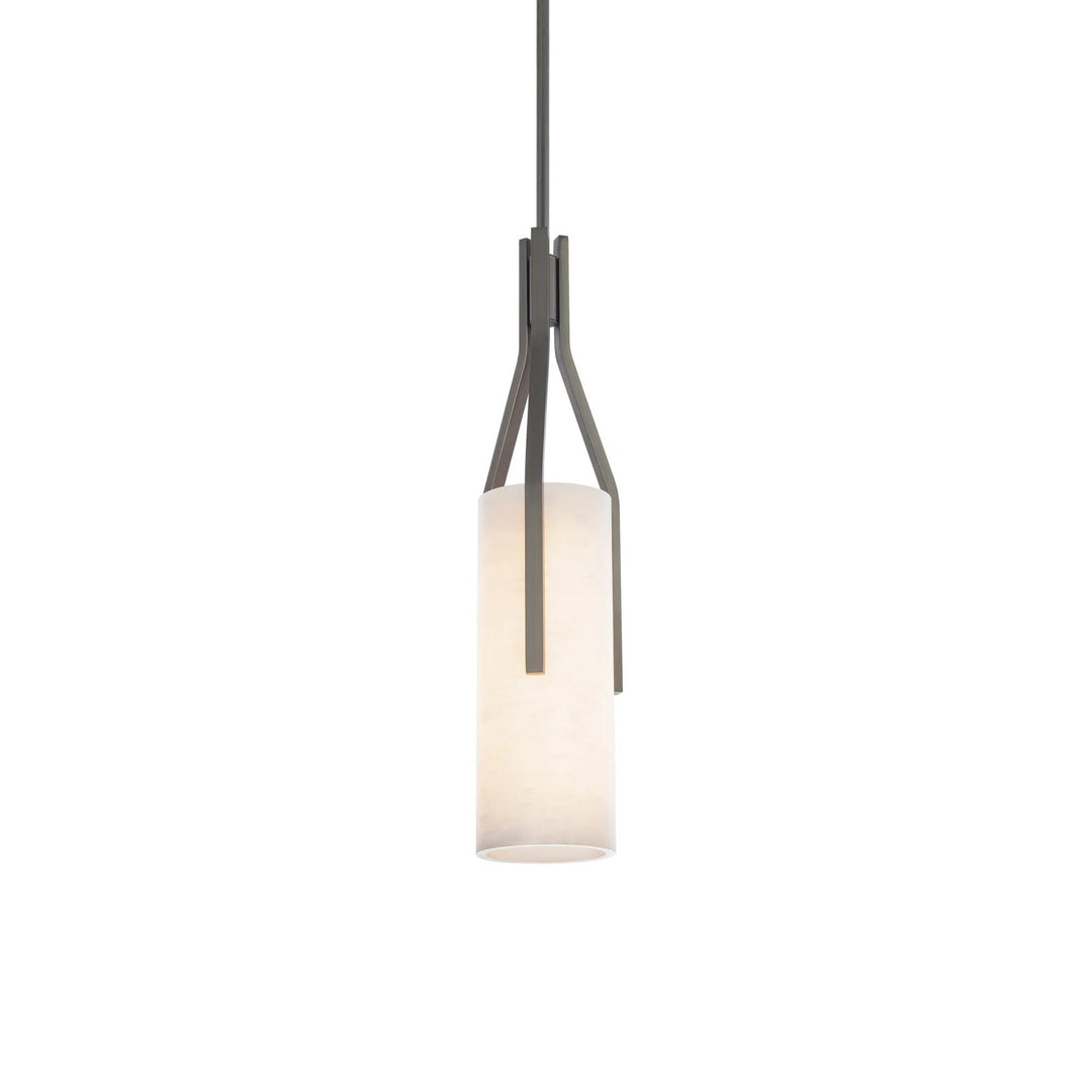 Antique nickel finish pendant light, by Modern Forms, for kitchen island or dining