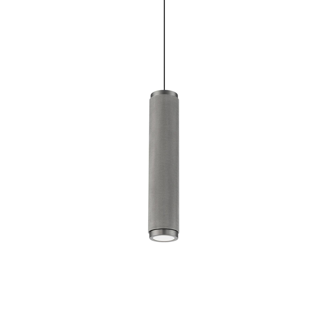 Antique nickel finish pendant light, by Modern Forms, for kitchen island or dining