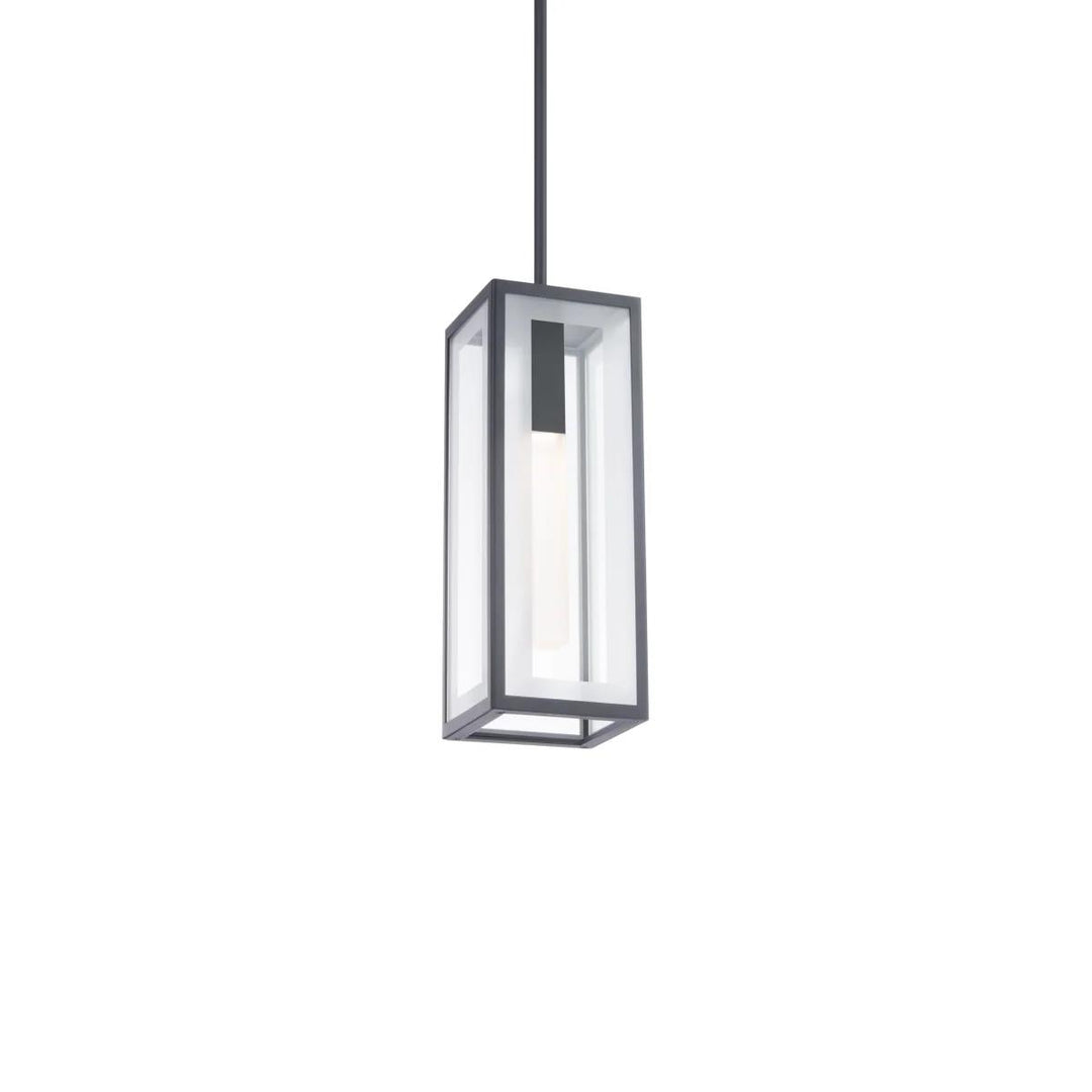 Black finish light fixture, by Modern Forms