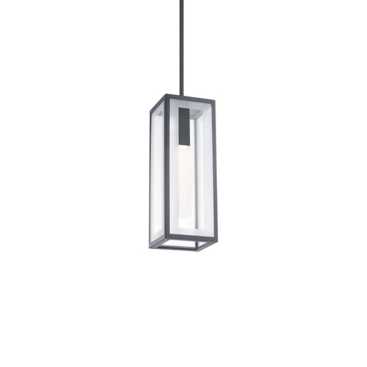 Black finish light fixture, by Modern Forms