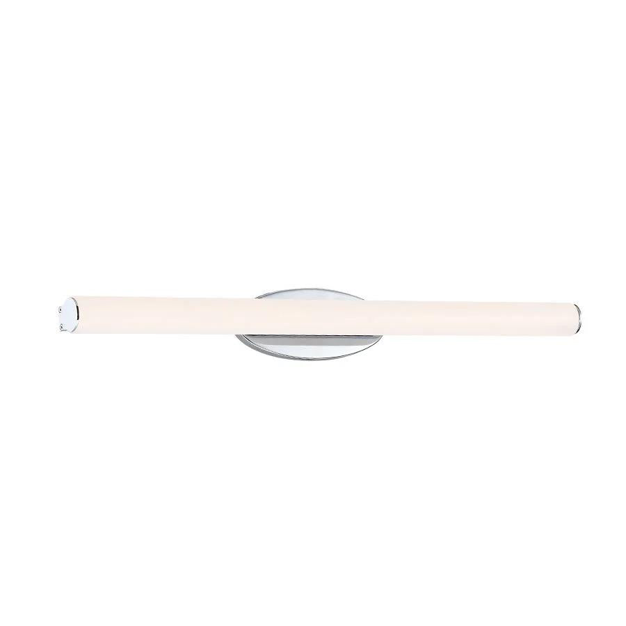 Chrome finish vanity light, by Modern Forms, for bathroom