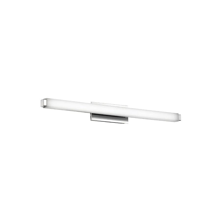 Chrome finish vanity light, by Modern Forms, for bathroom