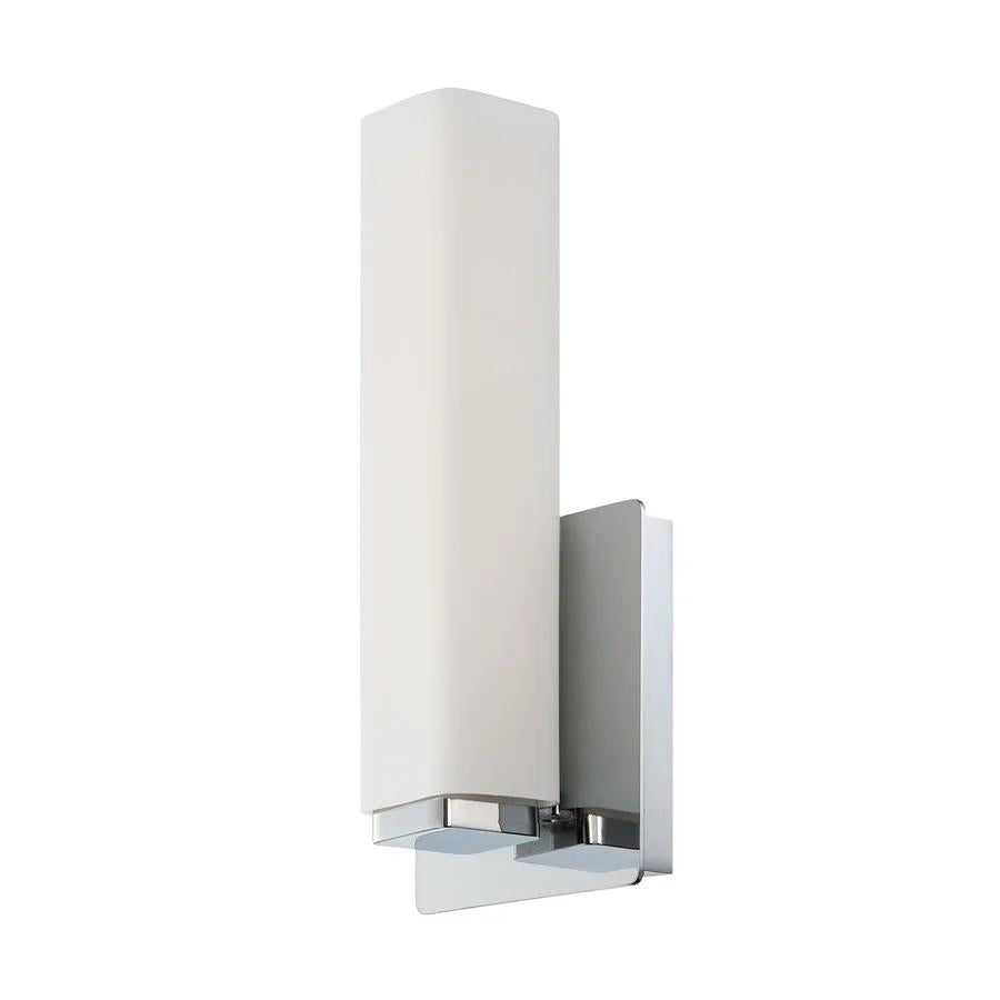 Chrome finish vanity light, by Modern Forms, for bathroom