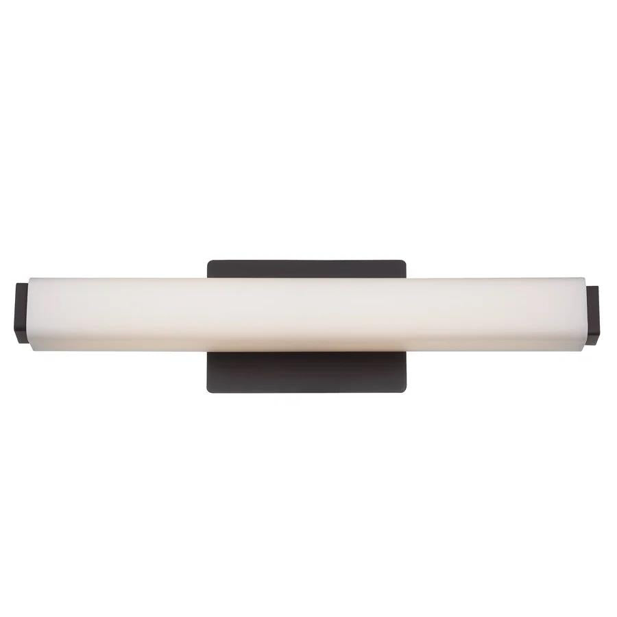 Bronze finish vanity light, by Modern Forms, for bathroom