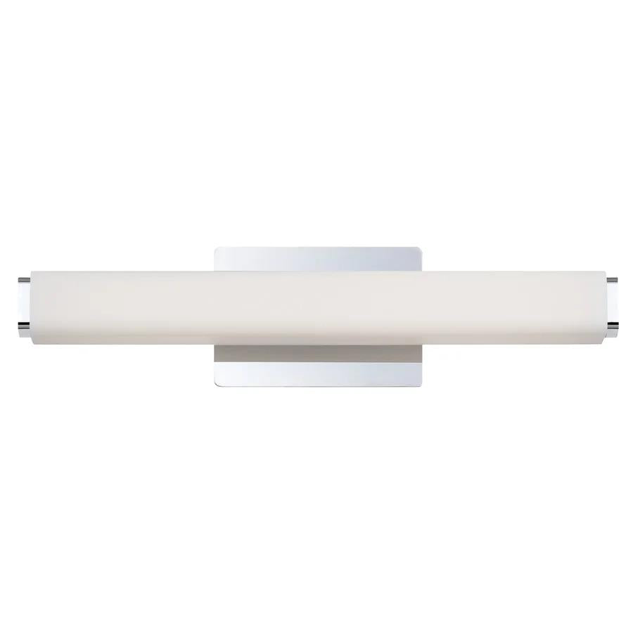 Chrome finish vanity light, by Modern Forms, for bathroom