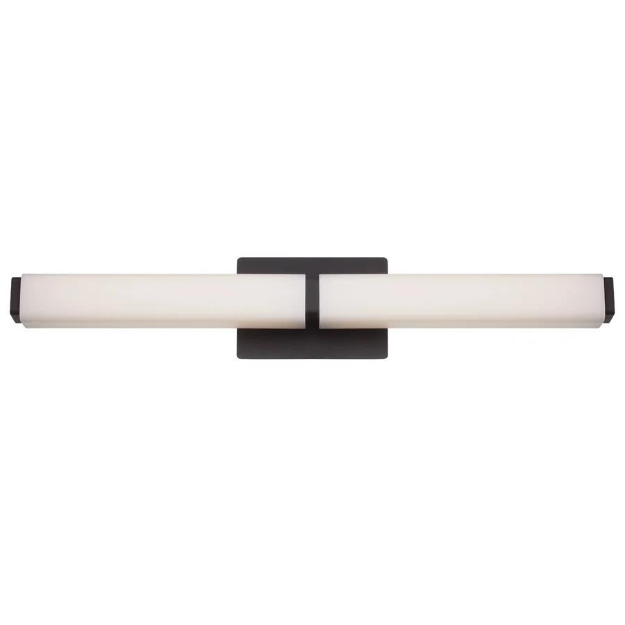 Bronze finish vanity light, by Modern Forms, for bathroom