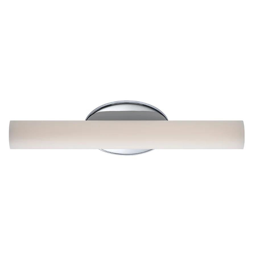 Chrome finish vanity light, by Modern Forms, for bathroom