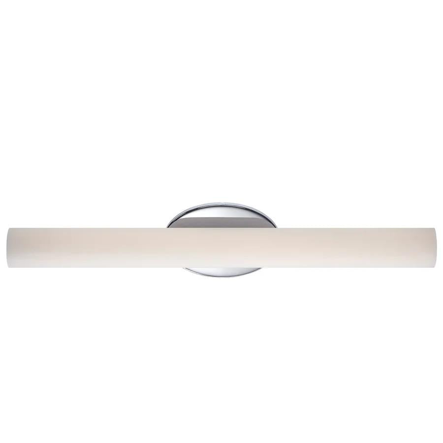 Chrome finish vanity light, by Modern Forms, for bathroom