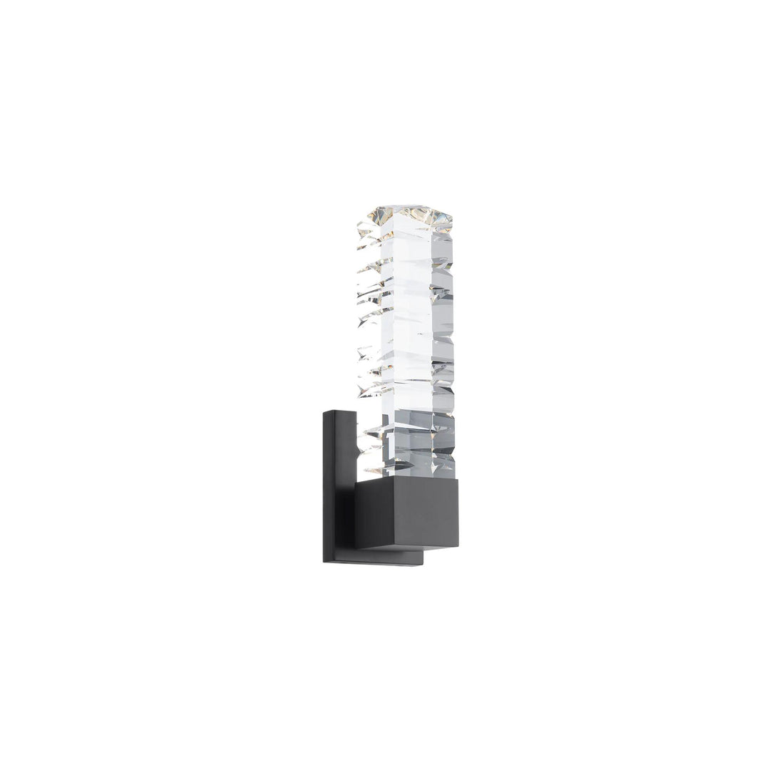 Black finish vanity light, by Modern Forms, for bathroom