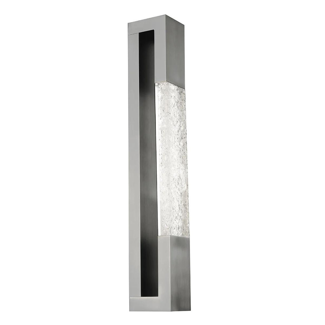 Antique nickel finish vanity light, by Modern Forms, for bathroom