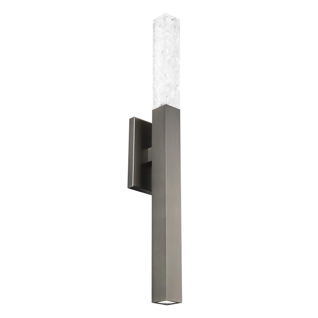 Antique nickel finish vanity light, by Modern Forms, for bathroom
