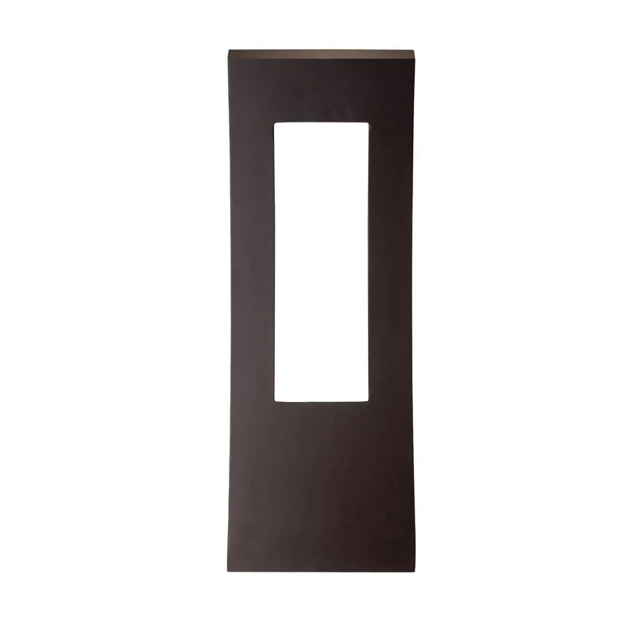 Bronze finish wall sconce, by Modern Forms, for hallway or living room