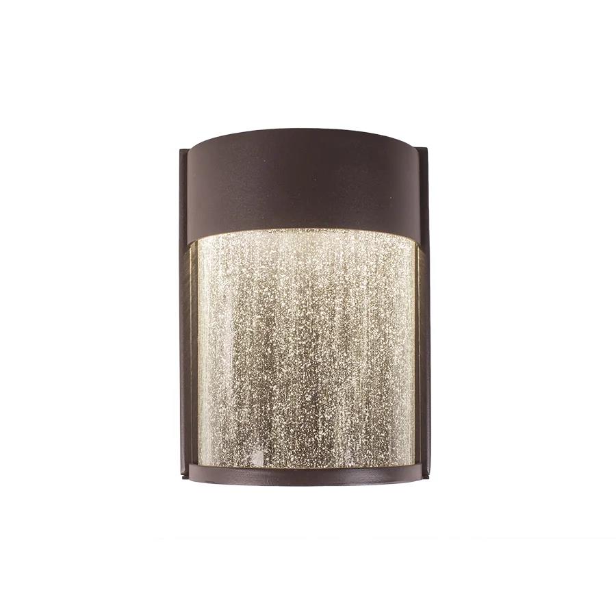 Bronze finish wall sconce, by Modern Forms, for hallway or living room