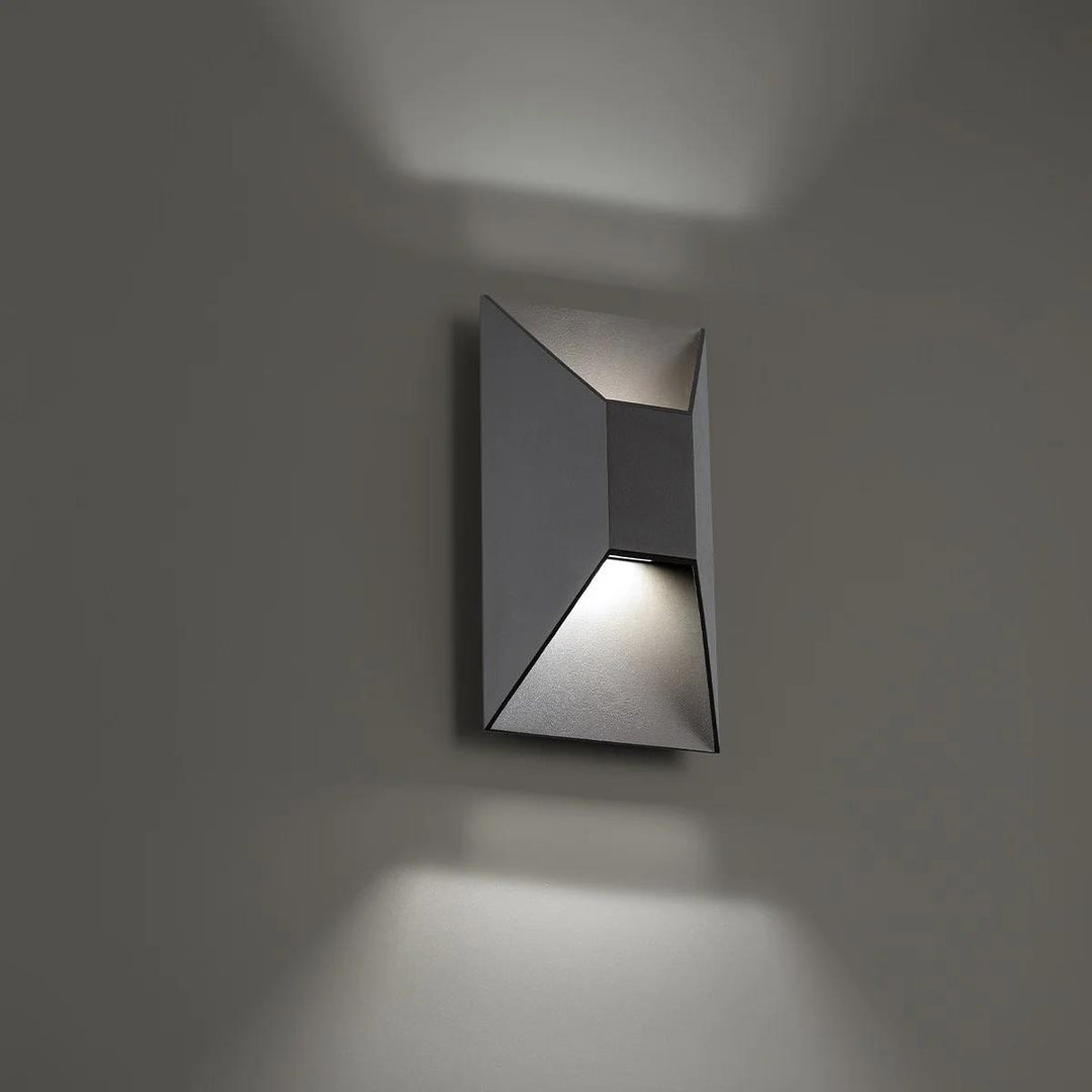 Bronze finish wall sconce, by Modern Forms, for hallway or living room
