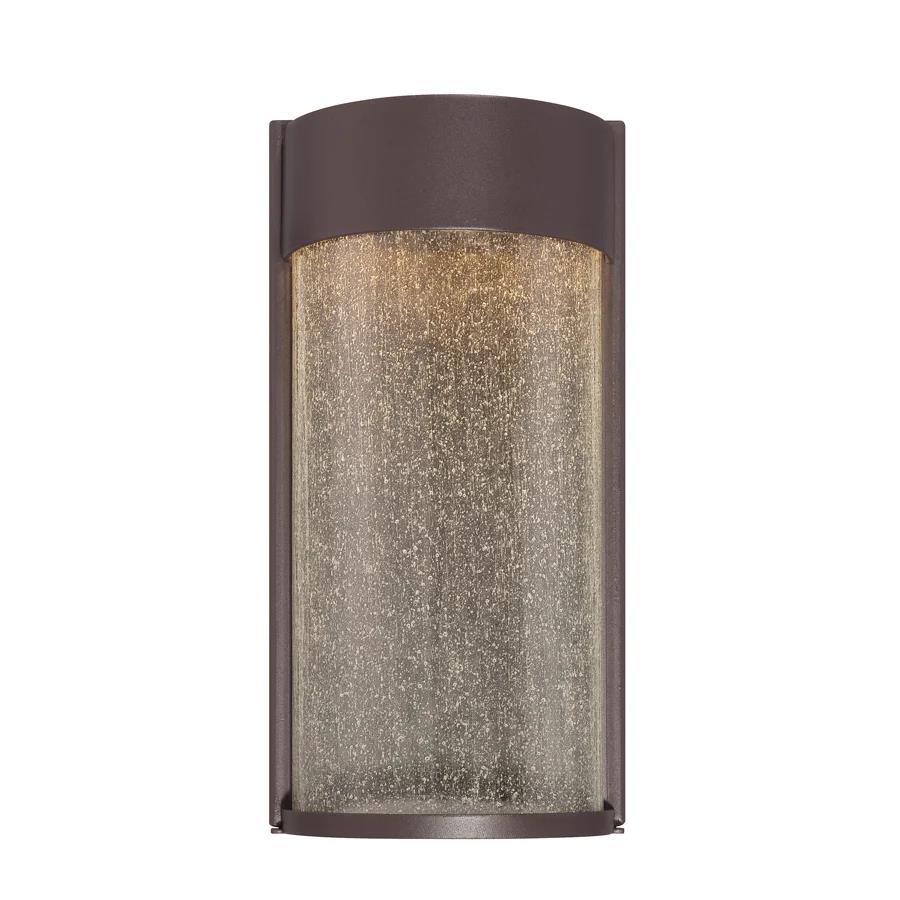 Bronze finish wall sconce, by Modern Forms, for hallway or living room