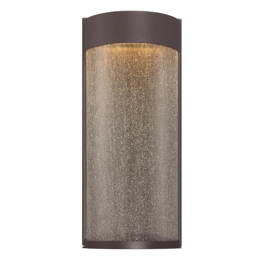 Bronze finish wall sconce, by Modern Forms, for hallway or living room