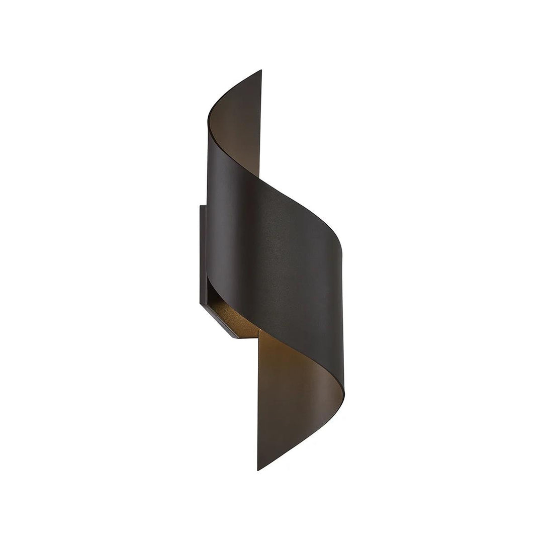 Bronze finish wall sconce, by Modern Forms, for hallway or living room