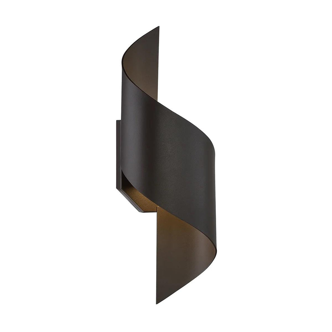 Bronze finish wall sconce, by Modern Forms, for hallway or living room