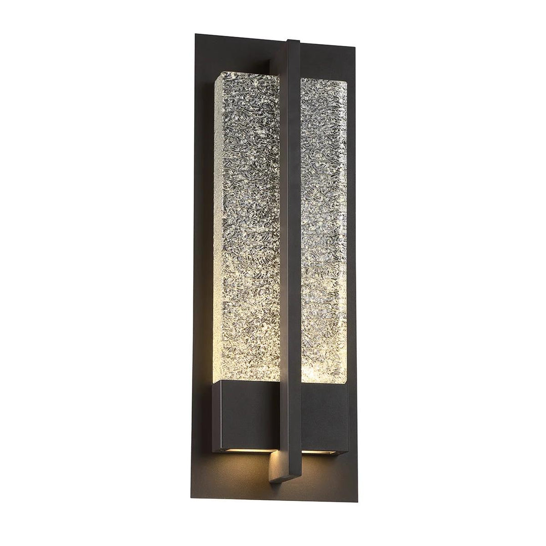 Bronze finish wall sconce, by Modern Forms, for hallway or living room