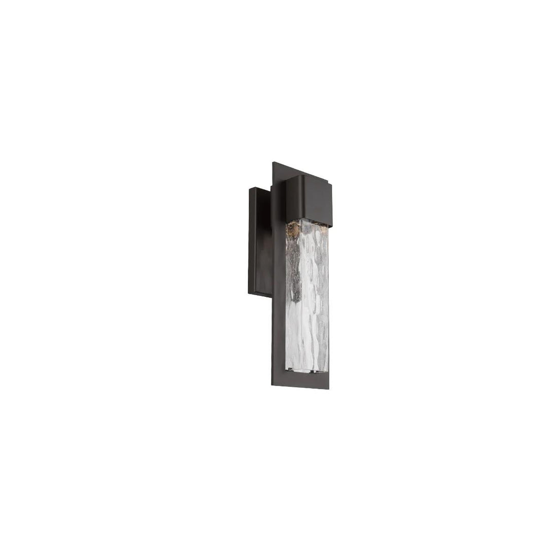 Bronze finish wall sconce, by Modern Forms, for hallway or living room
