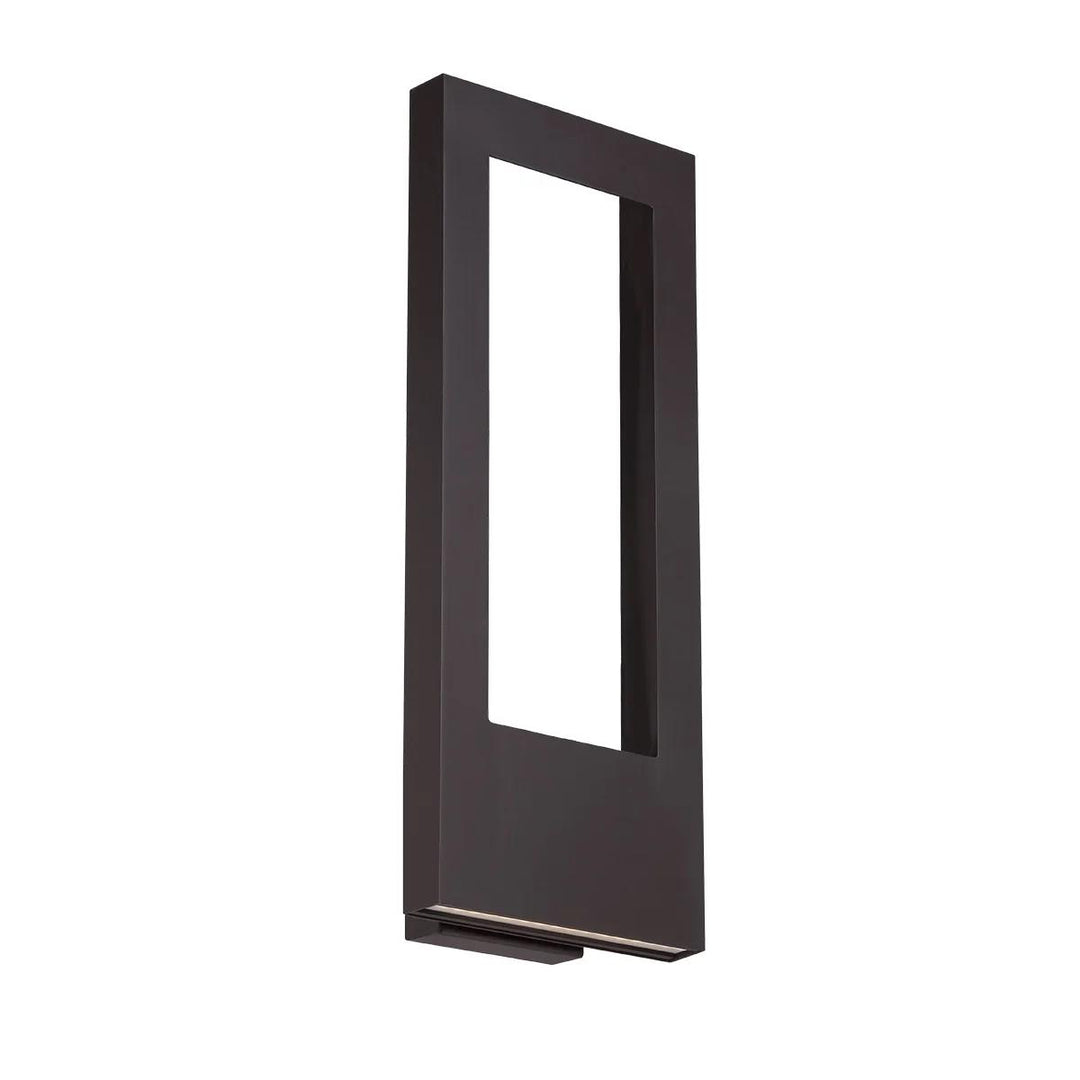 Bronze finish wall sconce, by Modern Forms, for hallway or living room