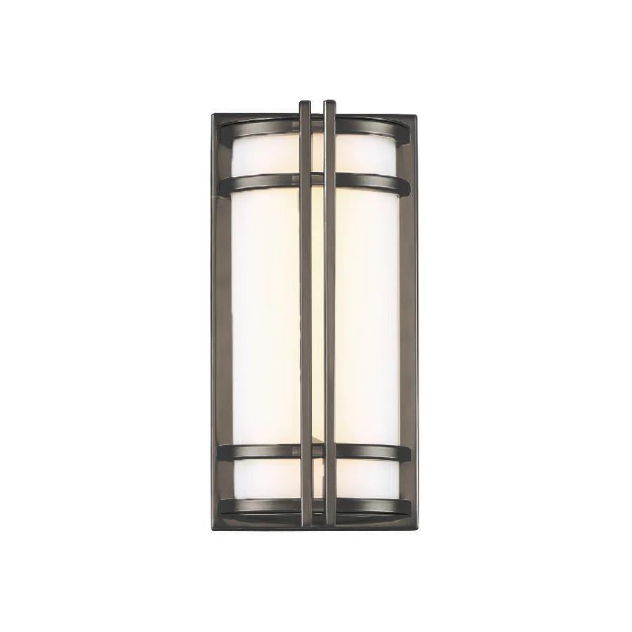 Bronze finish wall sconce, by Modern Forms, for hallway or living room