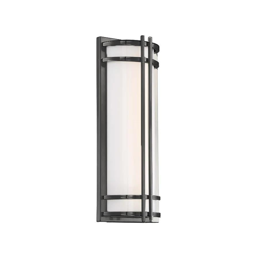 Bronze finish wall sconce, by Modern Forms, for hallway or living room
