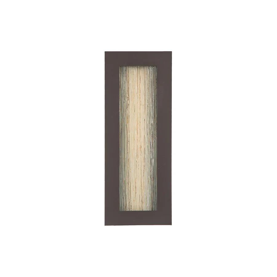 Bronze finish wall sconce, by Modern Forms, for hallway or living room