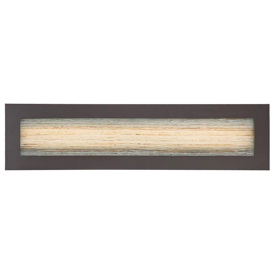 Bronze finish wall sconce, by Modern Forms, for hallway or living room