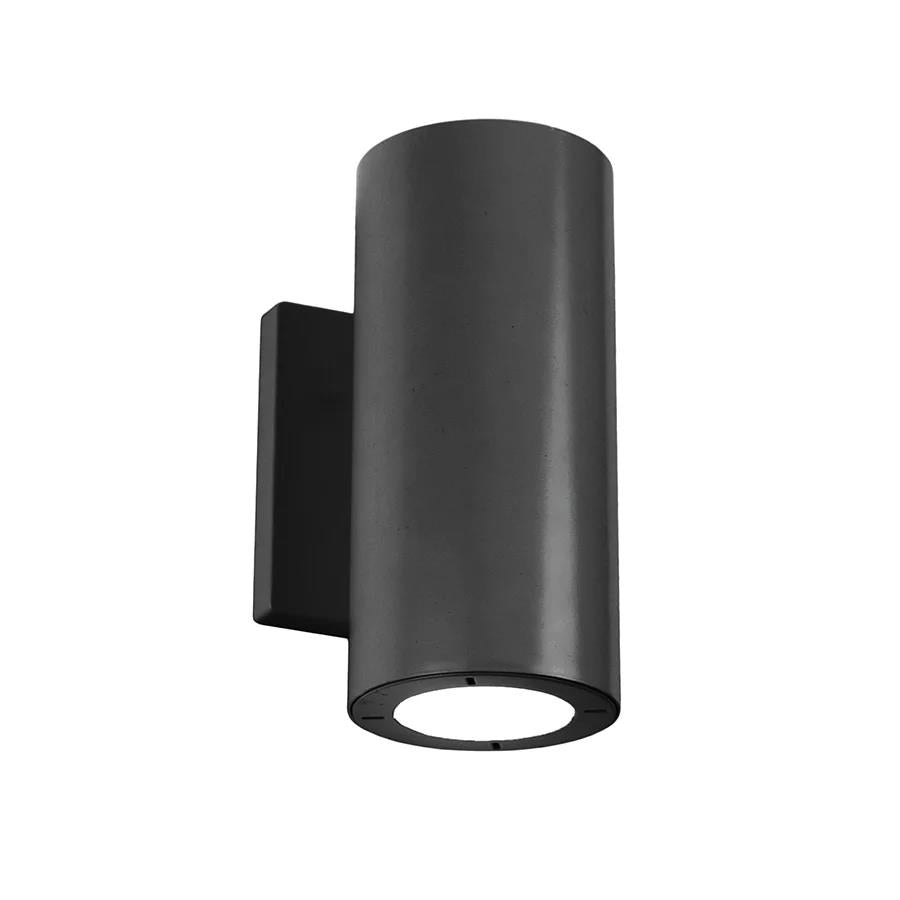 Black finish wall sconce, by Modern Forms, for hallway or living room