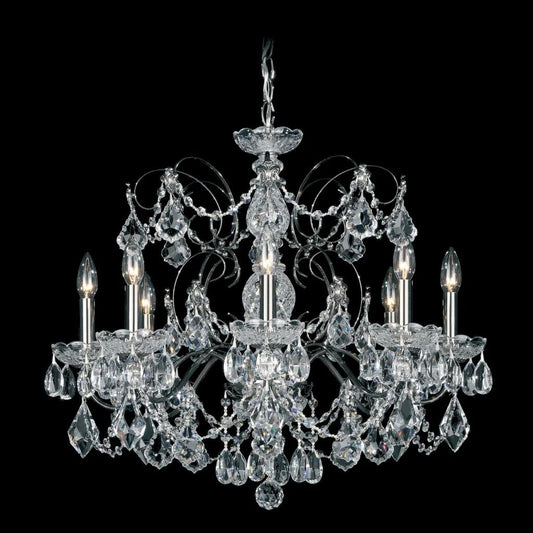 Black pearl chandelier, by Schonbek