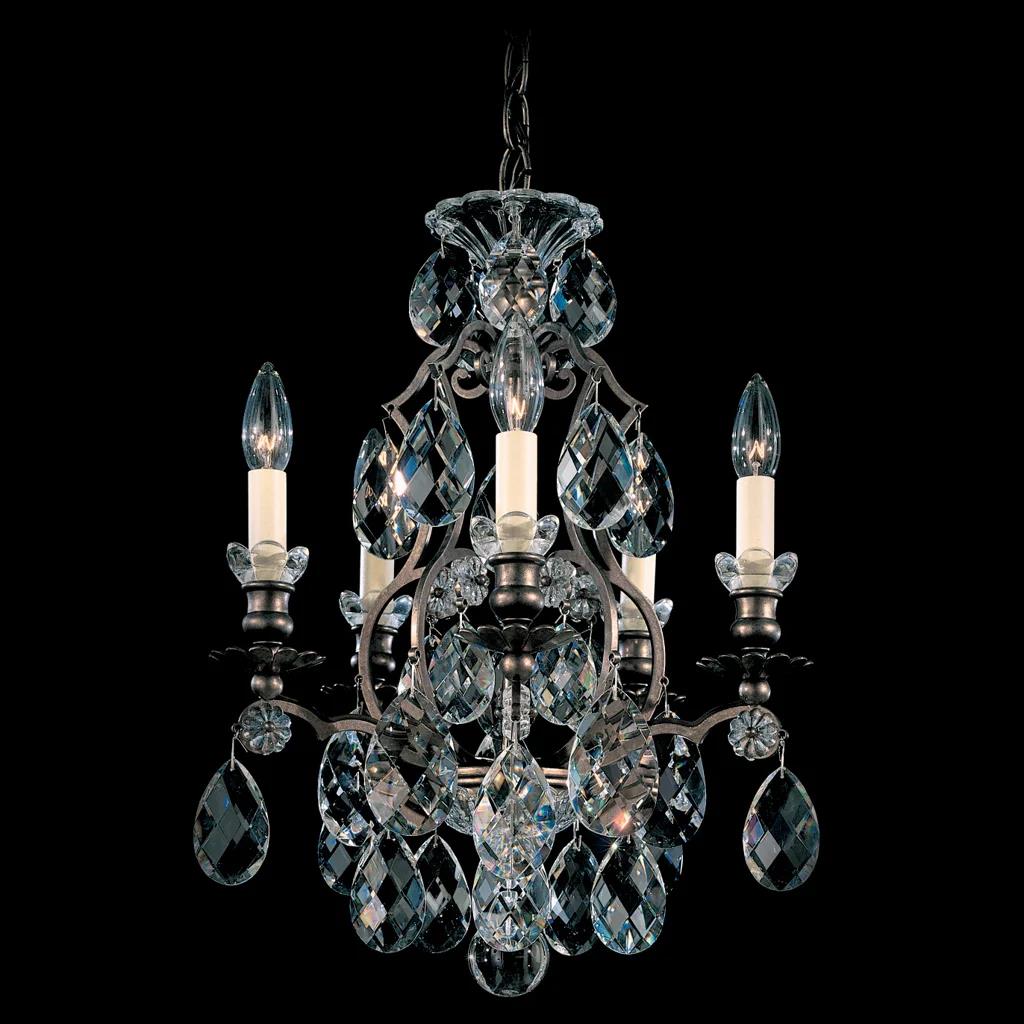 Heirloom bronze chandelier, by Schonbek