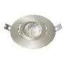 Brushed nickel light fixture, by Votatec