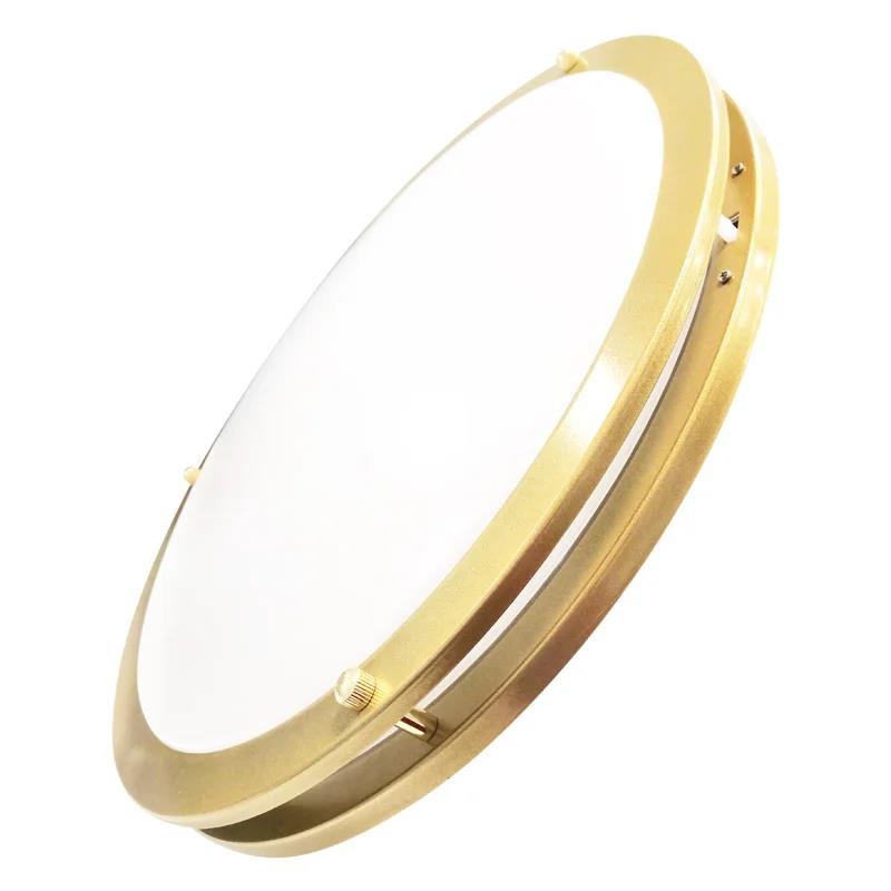Brushed brass light fixture, by Votatec