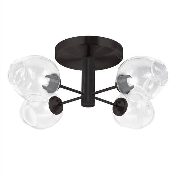 ABI-204SF-MB-CLR – Sparkle Light – Ceiling-Semi-Flush Mounts