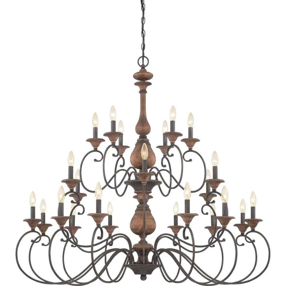 Chandelier, by Quoizel