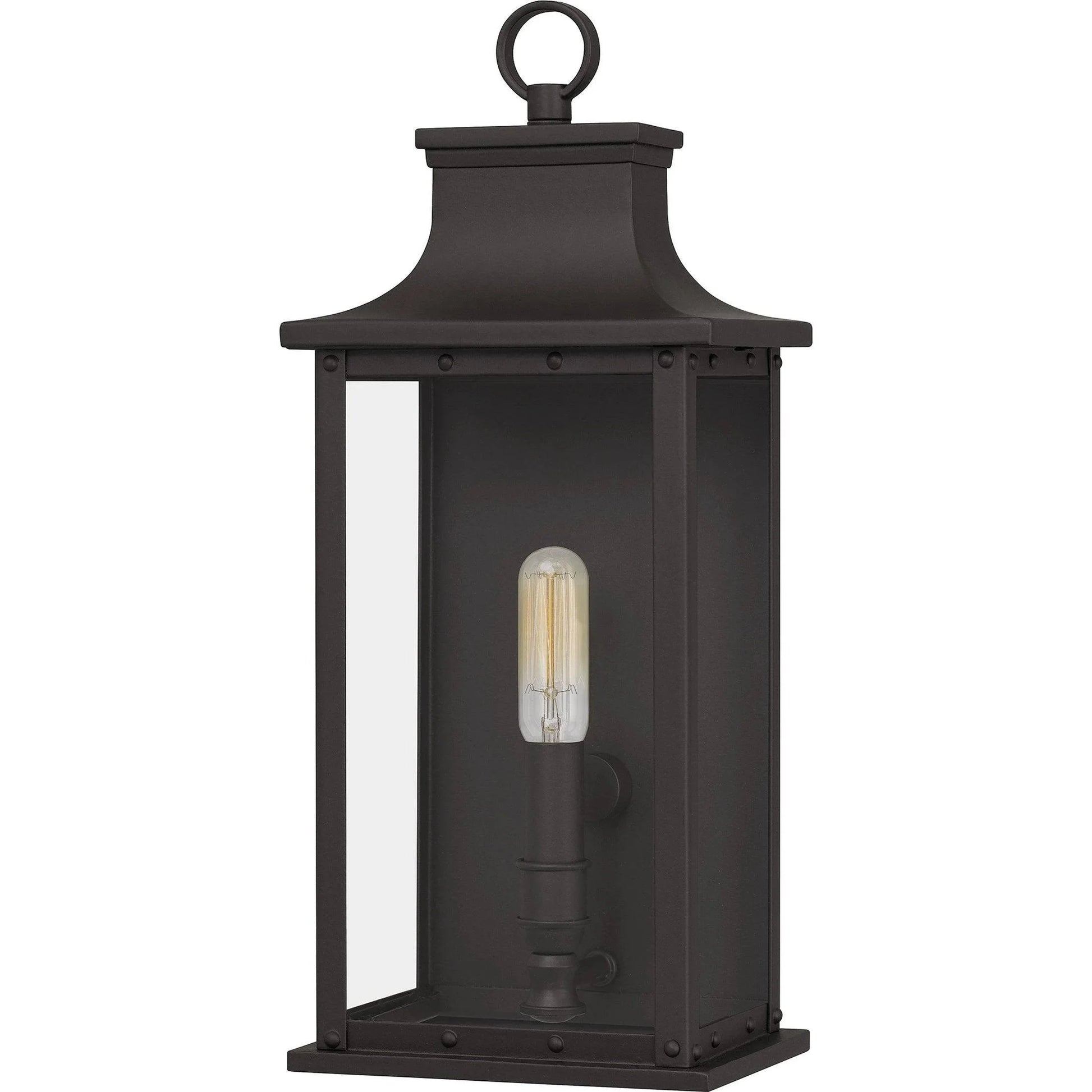 Old bronze wall sconce, by Quoizel, for hallway or living room