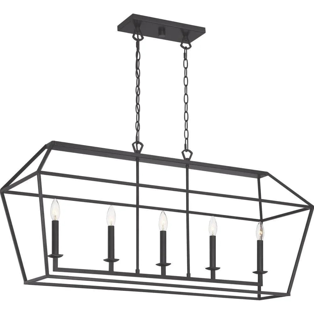 Palladian bronze island pendant, by Quoizel, for kitchen island or dining