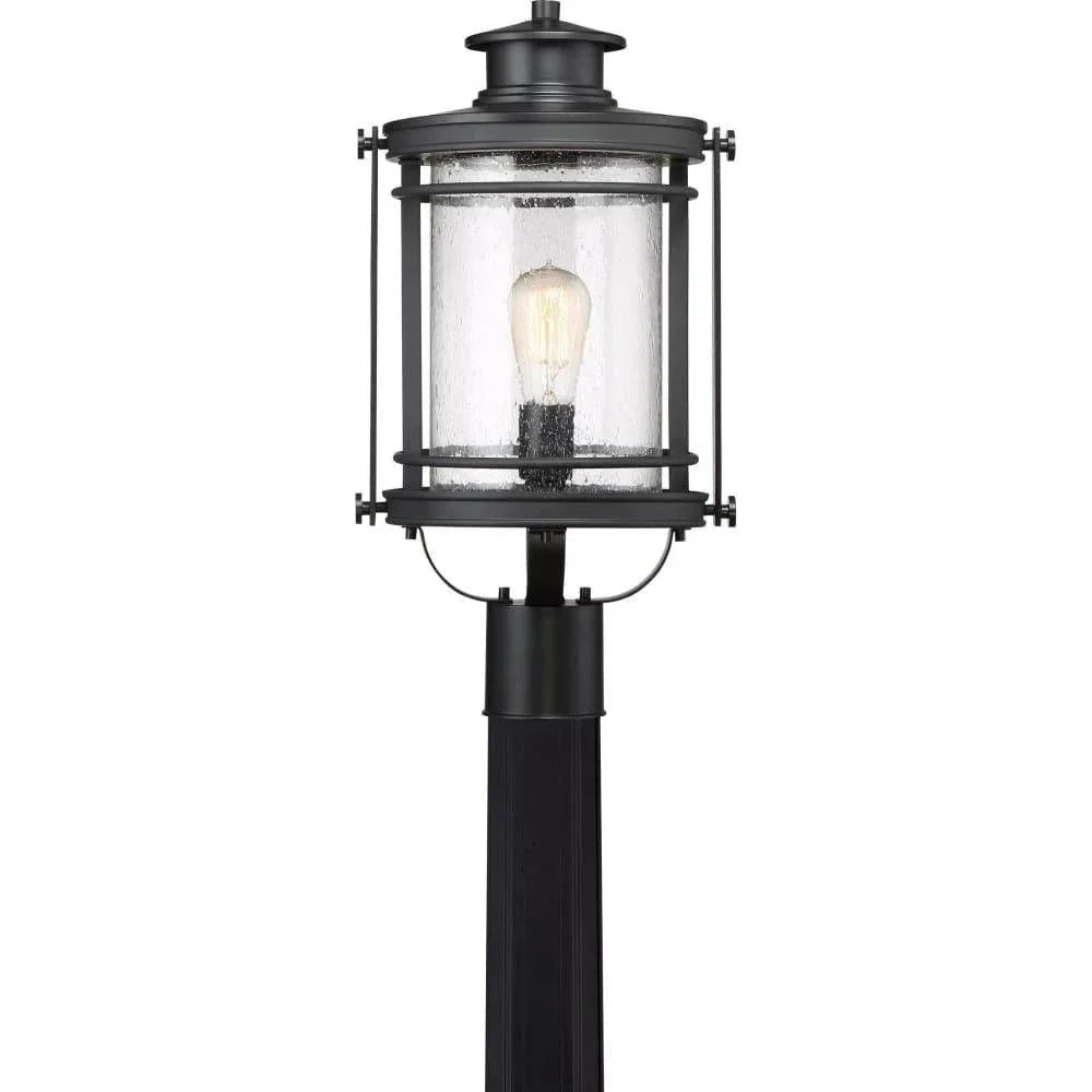 Outdoor post lantern, by Quoizel, for driveway or front yard