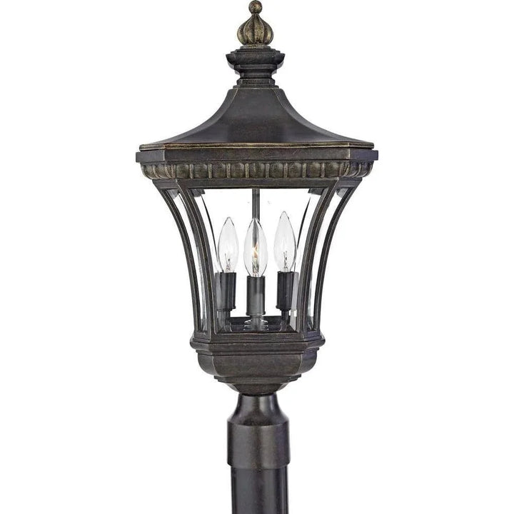 Imperial bronze wall sconce, by Quoizel, for hallway or living room