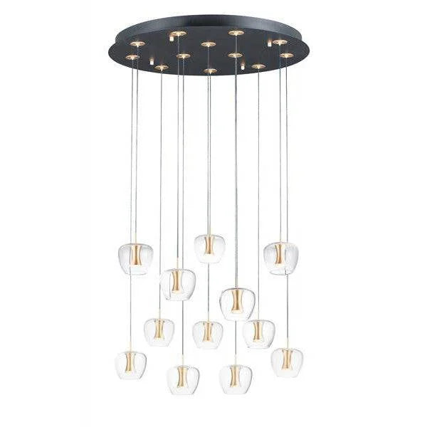 E24167-18BKGLD – Sparkle Light – Chandeliers-Modern