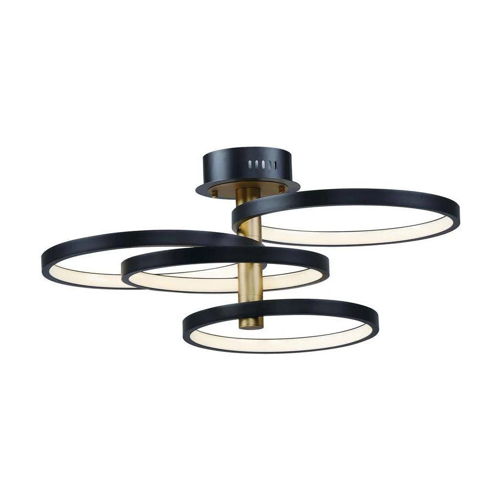 E24324-BKGLD – Sparkle Light – Ceiling-Semi-Flush Mounts