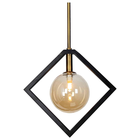 Vintage bronze pendant light, by Dainolite, for kitchen island or dining