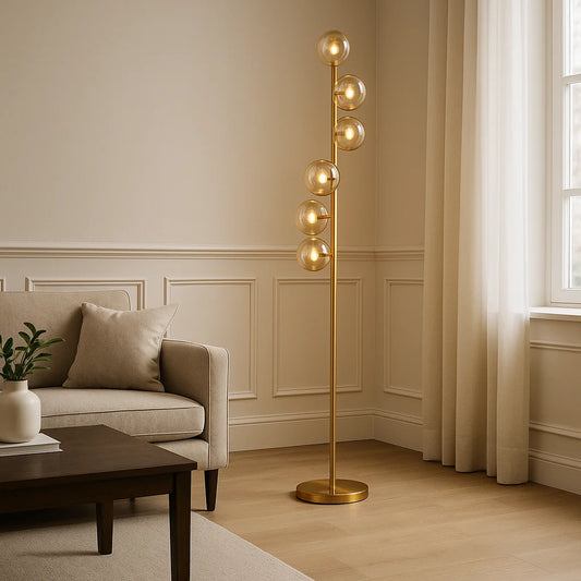 Vintage bronze light fixture, by Dainolite, angled view