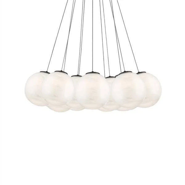 PD-28812-BK – Sparkle Light – Chandeliers-Modern