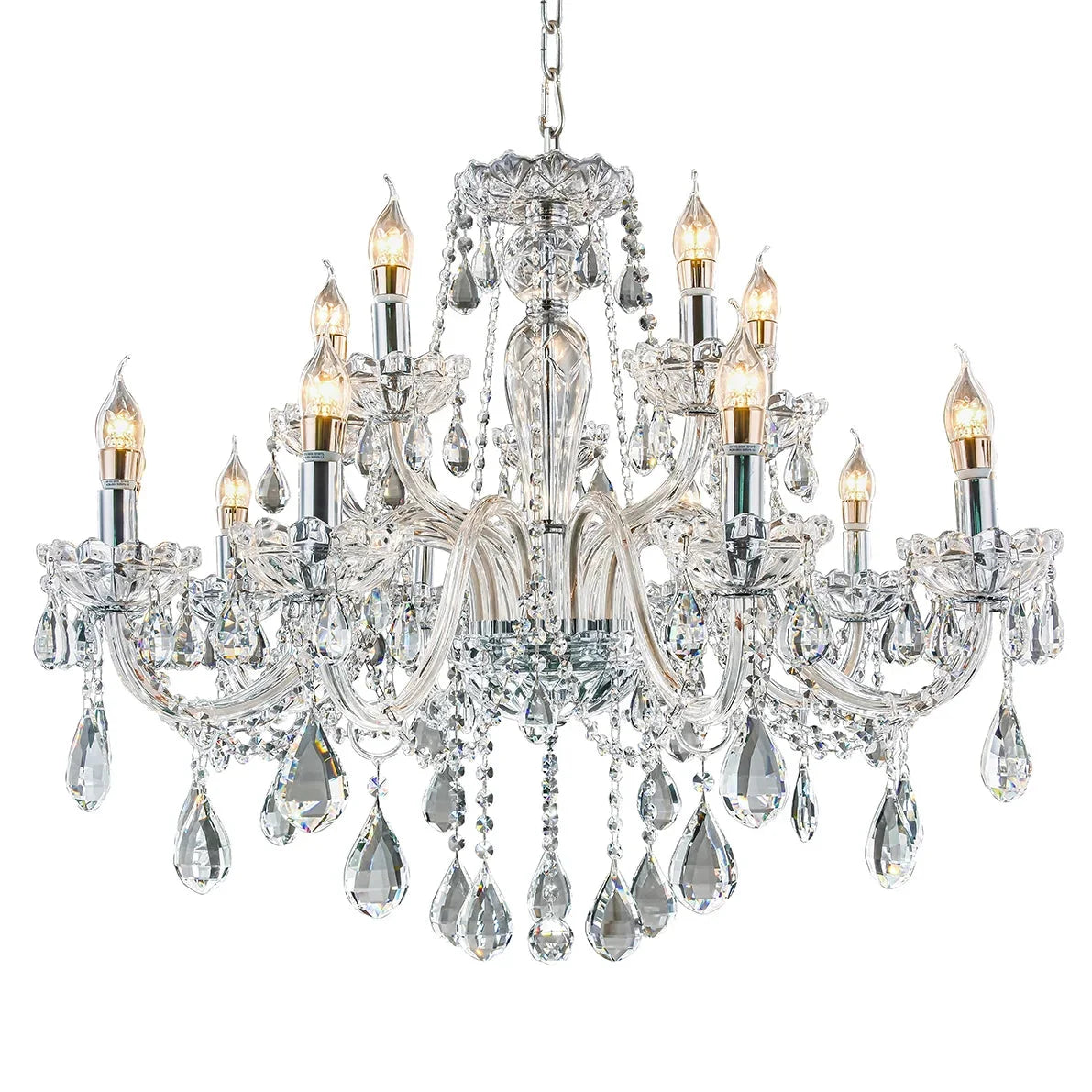 SML1709-CH – Sparkle Light – Chandeliers-Classical